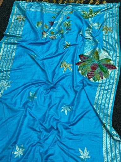 Akshara russian silk wholesale saree